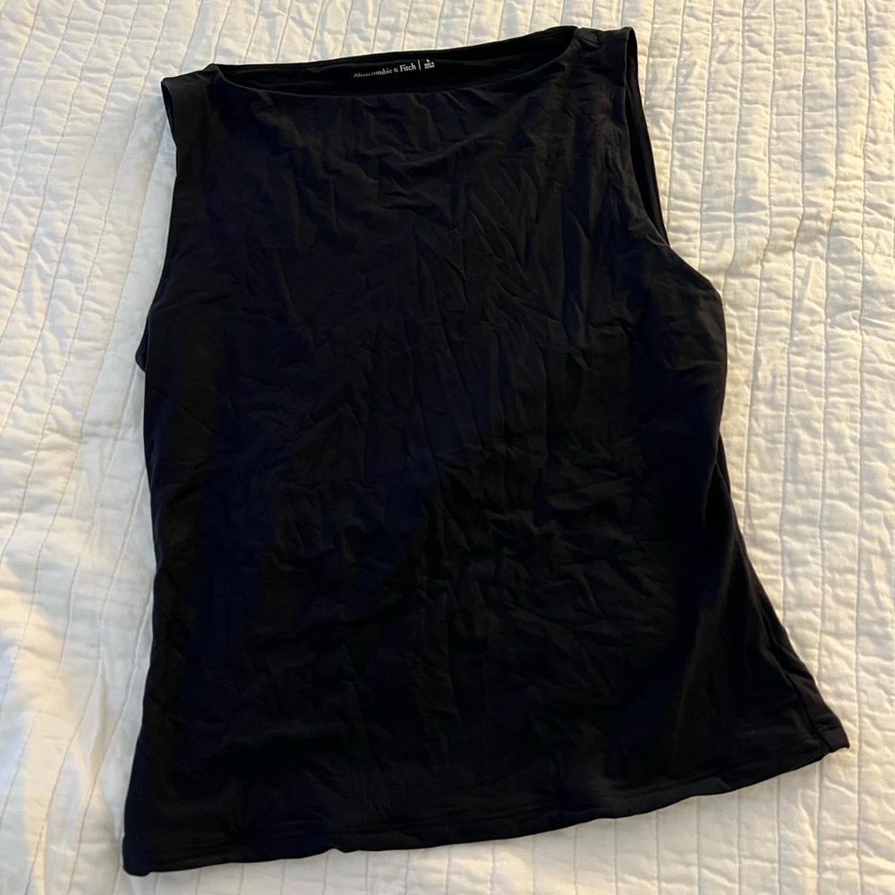 Abercrombie & Fitch Large Black Sleeveless Top